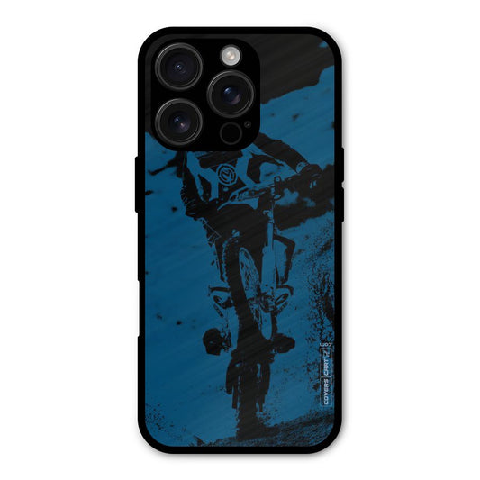 Moto Combat Shockproof Hybrid Protection (Metal + TPU) Back Case Cover