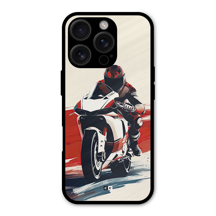 Motosport Rider Shockproof Hybrid Protection (Metal + TPU) Back Case Cover