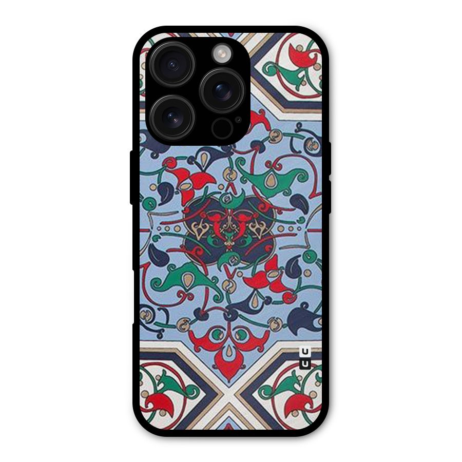 Multi Block Pattern Shockproof Hybrid Protection (Metal + TPU) Back Case Cover