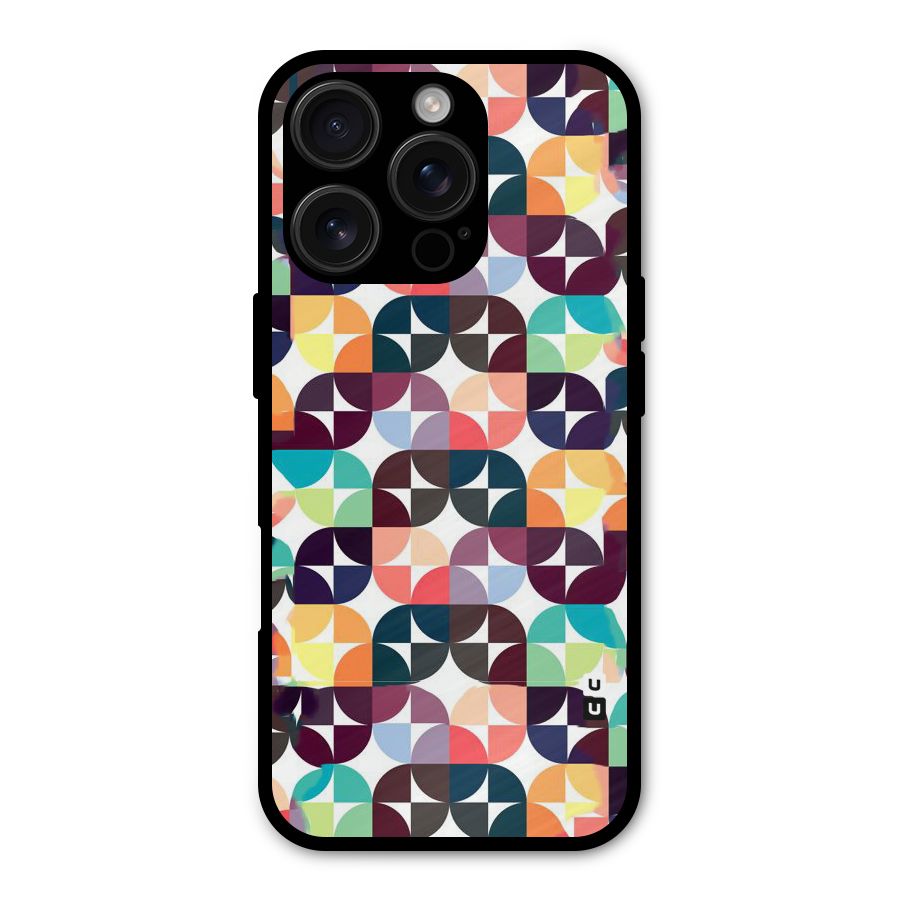 Multicolor Arc Shockproof Hybrid Protection (Metal + TPU) Back Case Cover