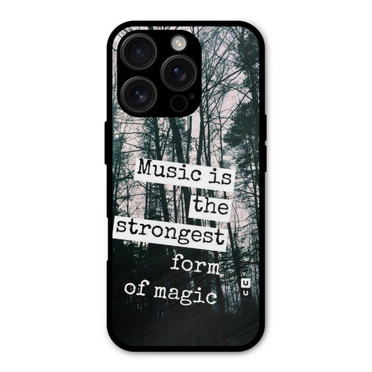Music Magic Shockproof Hybrid Protection (Metal + TPU) Back Case Cover