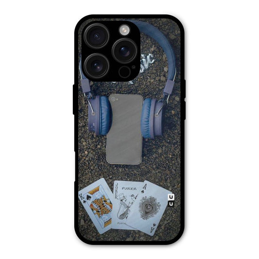 Music Power Cards Shockproof Hybrid Protection (Metal + TPU) Back Case Cover