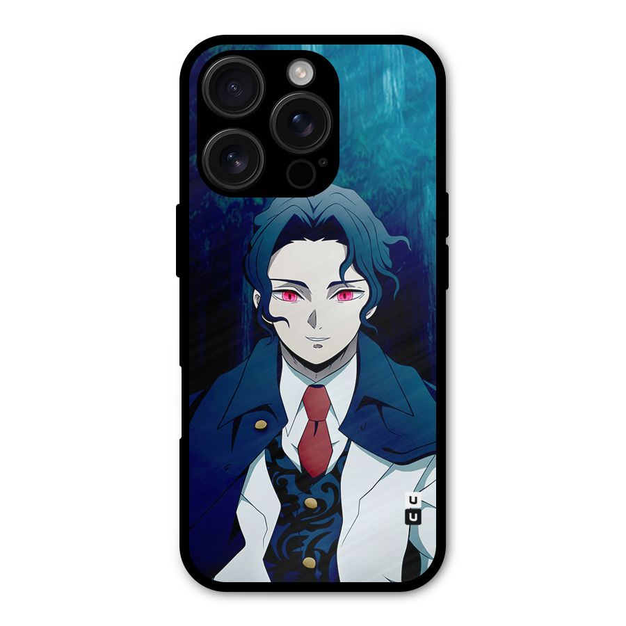 Muzan Kibutsuji Shockproof Hybrid Protection (Metal + TPU) Back Case Cover