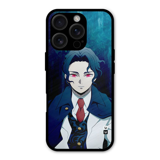 Muzan Kibutsuji Shockproof Hybrid Protection (Metal + TPU) Back Case Cover