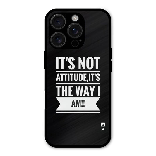 My Attitude Shockproof Hybrid Protection (Metal + TPU) Back Case Cover