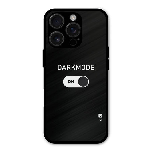 My Darkmode On Shockproof Hybrid Protection (Metal + TPU) Back Case Cover