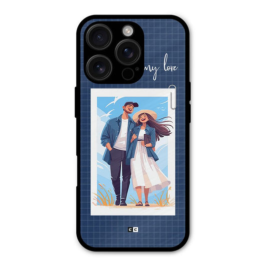 My Love Shockproof Hybrid Protection (Metal + TPU) Back Case Cover