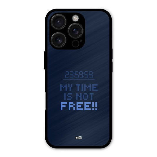 My Time Shockproof Hybrid Protection (Metal + TPU) Back Case Cover