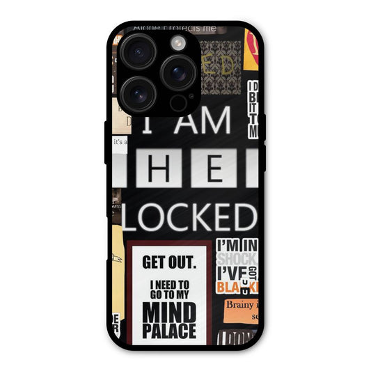 Mystery Pattern Shockproof Hybrid Protection (Metal + TPU) Back Case Cover