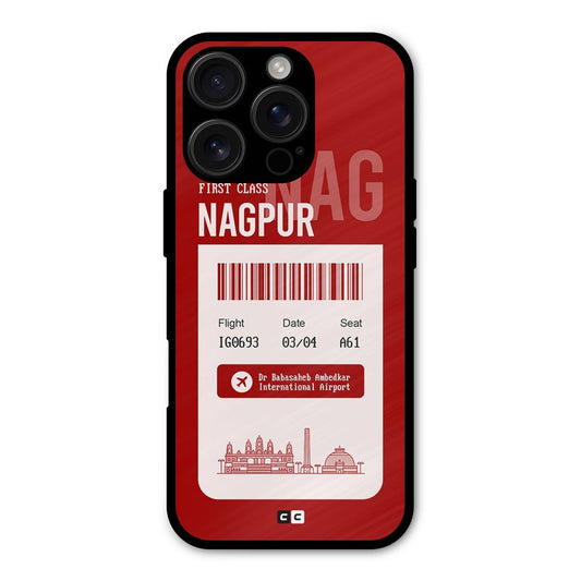 Nagpur Boarding Pass Shockproof Hybrid Protection (Metal + TPU) Back Case Cover