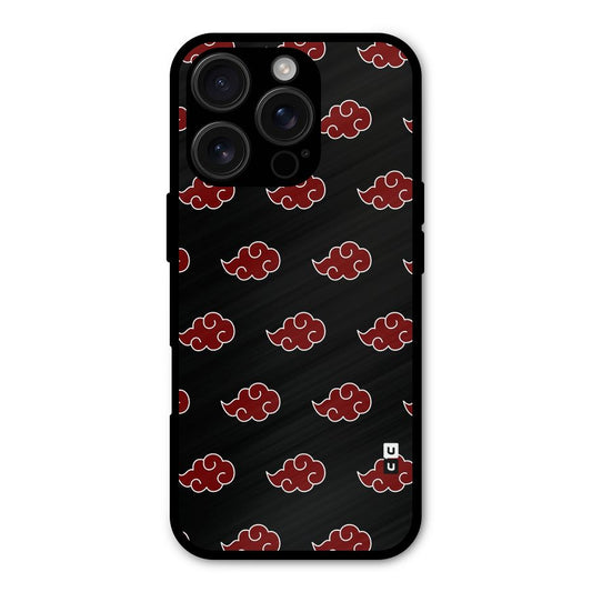 Naruto Akatsuki Pattern Shockproof Hybrid Protection (Metal + TPU) Back Case Cover