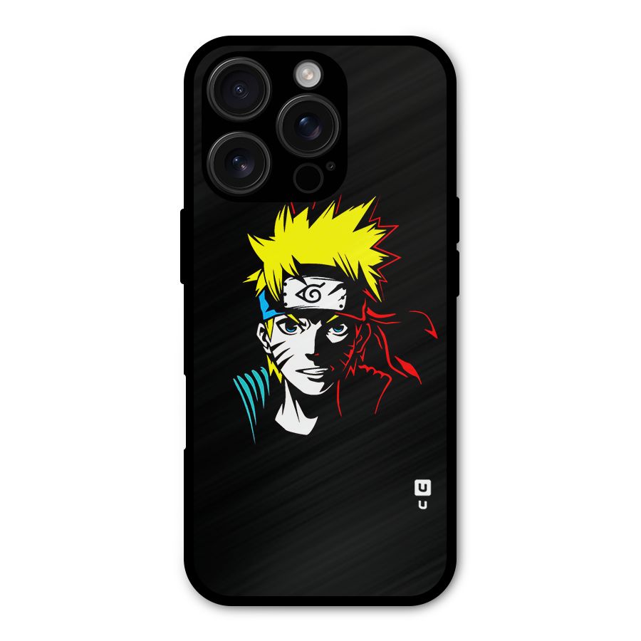 Naruto Pen Sketch Art Shockproof Hybrid Protection (Metal + TPU) Back Case Cover