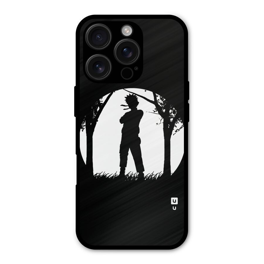 Naruto Silhouette Shockproof Hybrid Protection (Metal + TPU) Back Case Cover