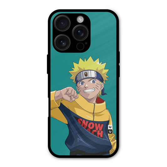 Naruto Snow Beach Art Shockproof Hybrid Protection (Metal + TPU) Back Case Cover