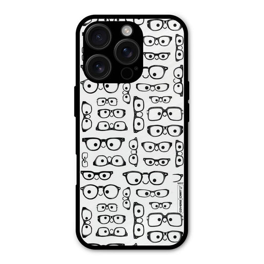 Nerdy Specs Shockproof Hybrid Protection (Metal + TPU) Back Case Cover