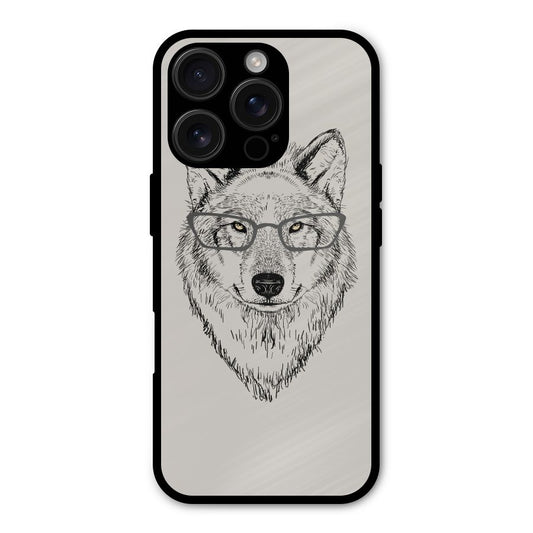 Nerdy Wolf Shockproof Hybrid Protection (Metal + TPU) Back Case Cover
