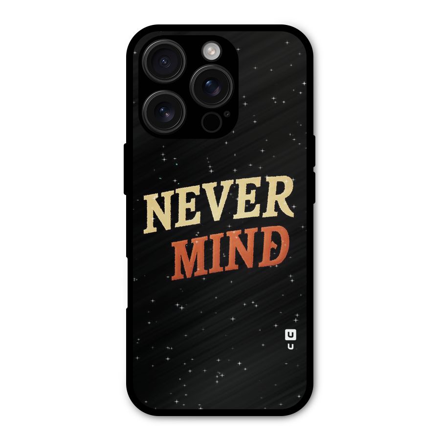 Never Mind Design Shockproof Hybrid Protection (Metal + TPU) Back Case Cover