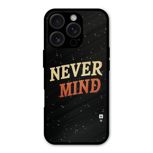 Never Mind Design Shockproof Hybrid Protection (Metal + TPU) Back Case Cover
