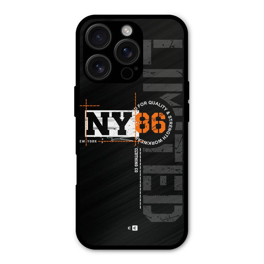 New York Limited Shockproof Hybrid Protection (Metal + TPU) Back Case Cover