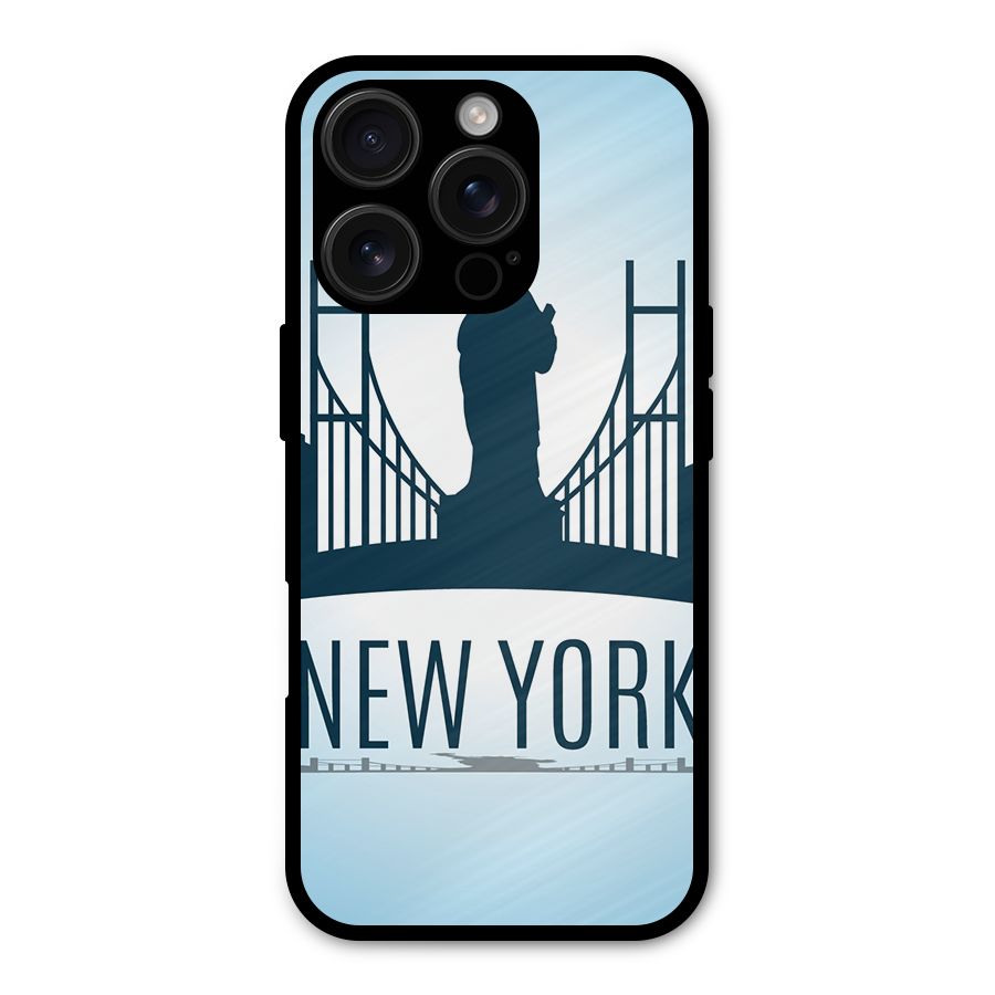 New York Skyline Shockproof Hybrid Protection (Metal + TPU) Back Case Cover