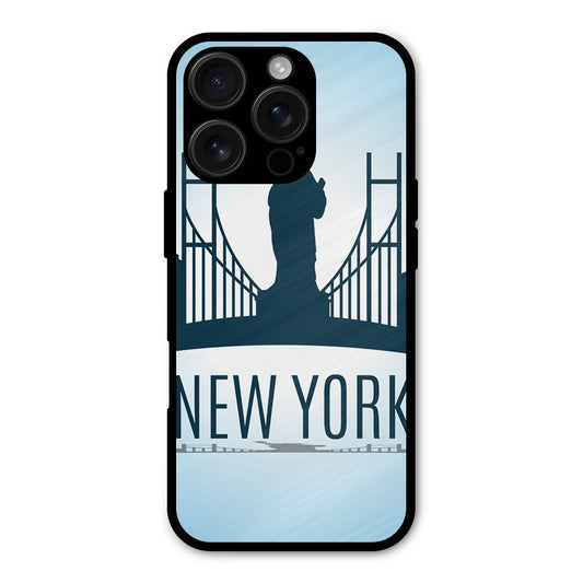 New York Skyline Shockproof Hybrid Protection (Metal + TPU) Back Case Cover