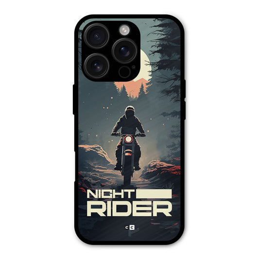 Night Rider Shockproof Hybrid Protection (Metal + TPU) Back Case Cover