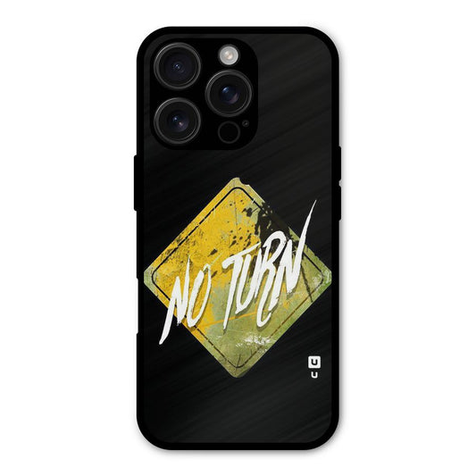 No Turn Shockproof Hybrid Protection (Metal + TPU) Back Case Cover