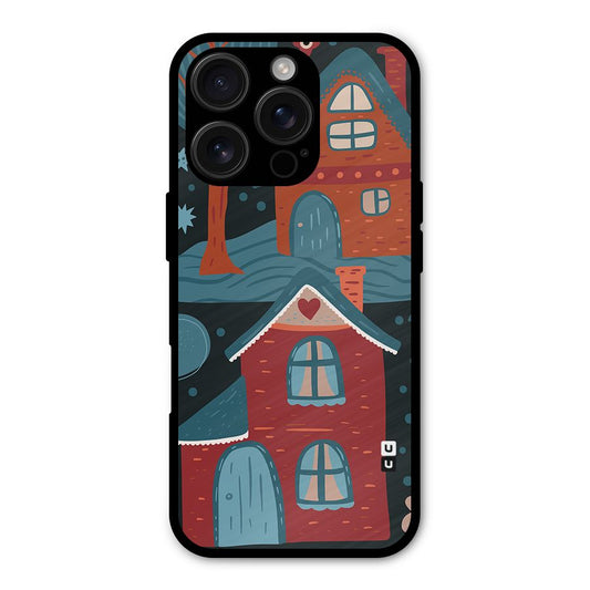 Nordic Arts Houses Shockproof Hybrid Protection (Metal + TPU) Back Case Cover