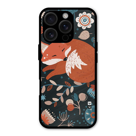Nordic Arts Sleeping Fox Shockproof Hybrid Protection (Metal + TPU) Back Case Cover