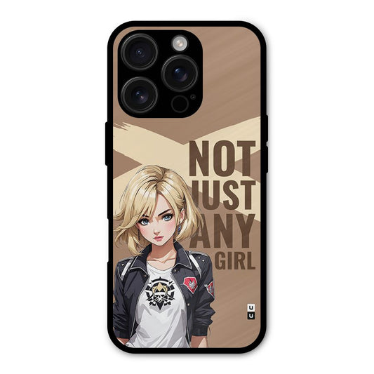 Not Just Any Shockproof Hybrid Protection (Metal + TPU) Back Case Cover