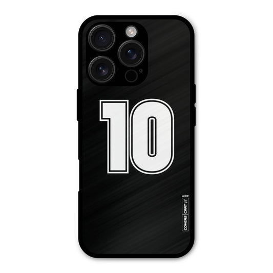 Number 10 Shockproof Hybrid Protection (Metal + TPU) Back Case Cover