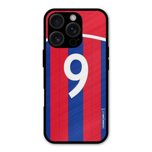 Number 9 Jersey Shockproof Hybrid Protection (Metal + TPU) Back Case Cover