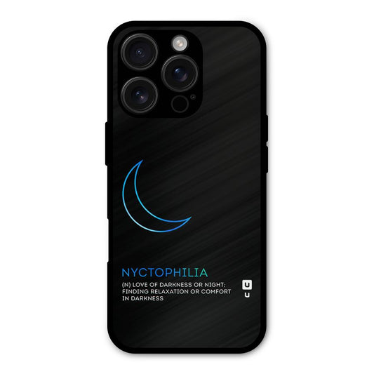 Nyctophilia Love of Darkness Shockproof Hybrid Protection (Metal + TPU) Back Case Cover