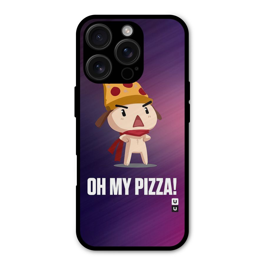 Oh My Pizza Shockproof Hybrid Protection (Metal + TPU) Back Case Cover