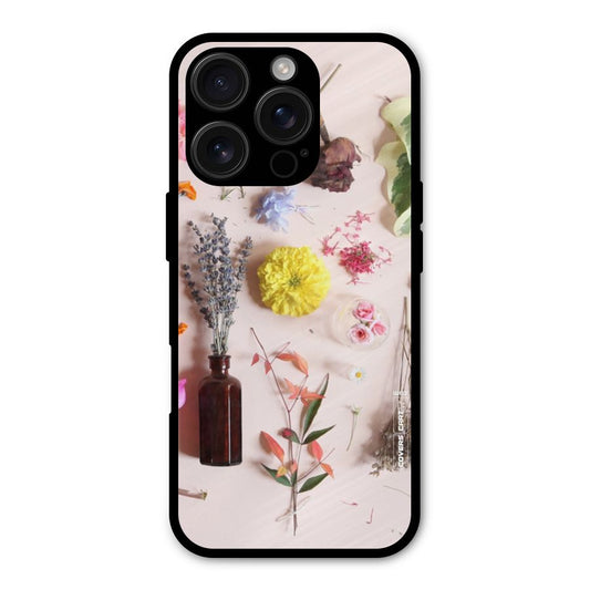 Old Petals Shockproof Hybrid Protection (Metal + TPU) Back Case Cover