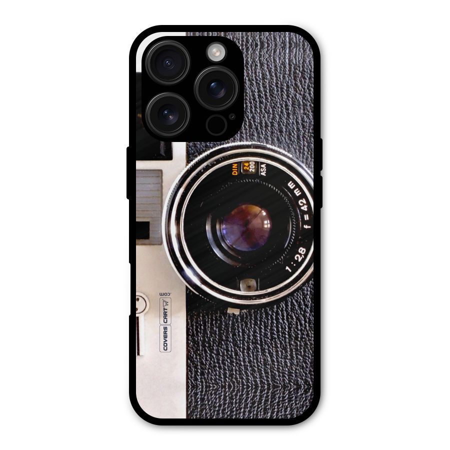 Old School Camera Shockproof Hybrid Protection (Metal + TPU) Back Case Cover