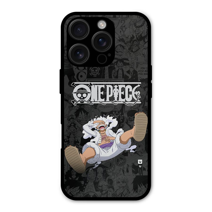 One Piece Manga Laughing Shockproof Hybrid Protection (Metal + TPU) Back Case Cover