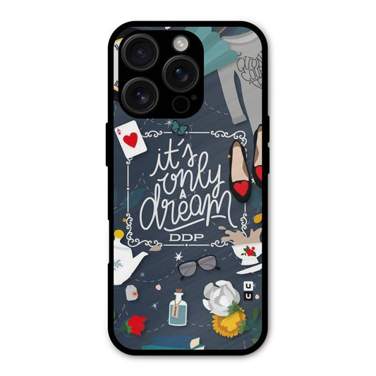 Only A Dream Shockproof Hybrid Protection (Metal + TPU) Back Case Cover