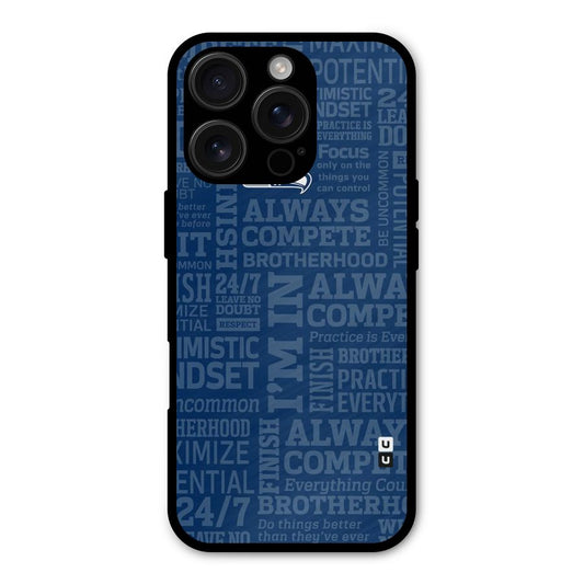 Optimistic Blue Shockproof Hybrid Protection (Metal + TPU) Back Case Cover