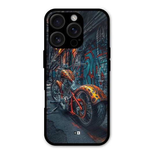 Orange Fatbike Shockproof Hybrid Protection (Metal + TPU) Back Case Cover