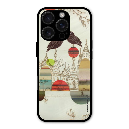Owl Art Shockproof Hybrid Protection (Metal + TPU) Back Case Cover
