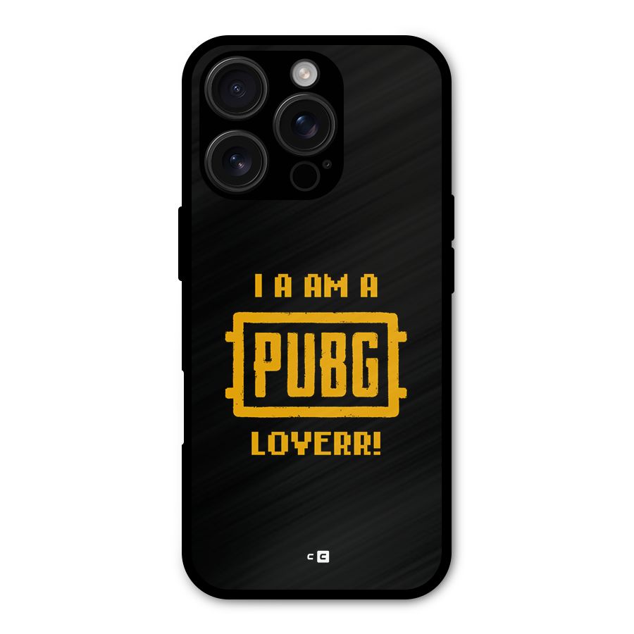 PUBG Lover Shockproof Hybrid Protection (Metal + TPU) Back Case Cover