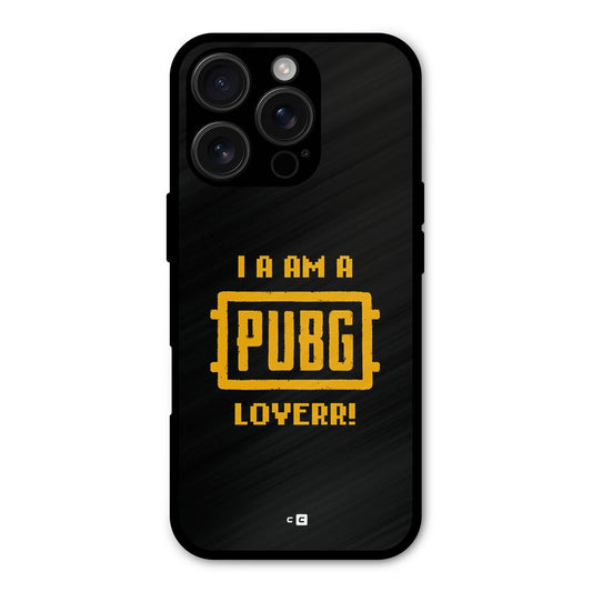 PUBG Lover Shockproof Hybrid Protection (Metal + TPU) Back Case Cover