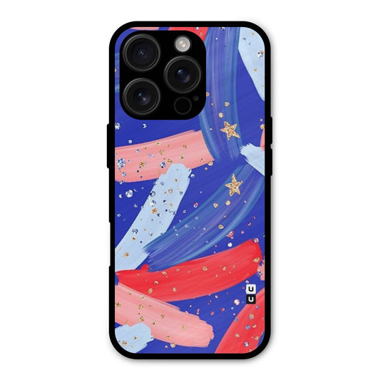Paint Stars Shockproof Hybrid Protection (Metal + TPU) Back Case Cover