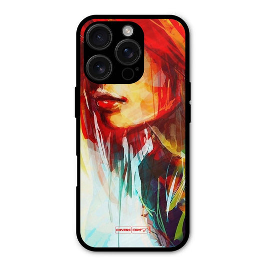 Painted Girl Shockproof Hybrid Protection (Metal + TPU) Back Case Cover
