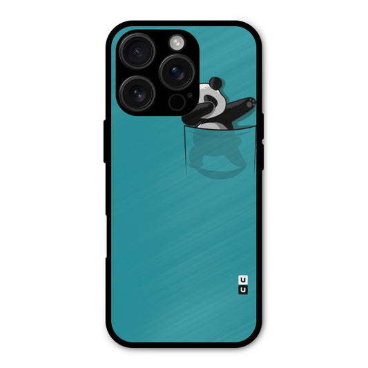 Panda Dabbing Away Shockproof Hybrid Protection (Metal + TPU) Back Case Cover