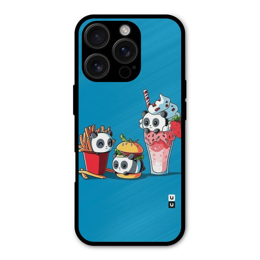 Panda Lazy Shockproof Hybrid Protection (Metal + TPU) Back Case Cover
