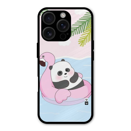 Panda Swim Shockproof Hybrid Protection (Metal + TPU) Back Case Cover