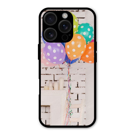 Party Balloons Shockproof Hybrid Protection (Metal + TPU) Back Case Cover