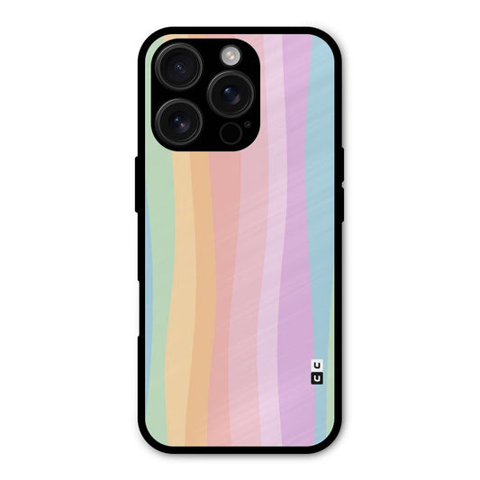 Pastel Curves Shockproof Hybrid Protection (Metal + TPU) Back Case Cover
